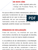 Embargos de Declaração PP