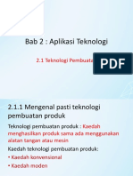 Slide RBT Tingkatan 2 : Teknologi pembuatan