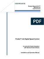 Proact™ Ma Digital Speed Control: Product Manual 04177 (Revision A)