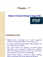 Chapter - 7: Object Oriented Design Using UML
