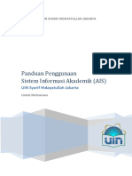 Pedoman Ais Mahasiswa Uinjkt 0.5