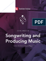 Berklee Online Writing and Producing Music Viewbook