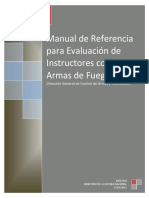 Manual de Referencia de Instructores de Tiro DIGECAM