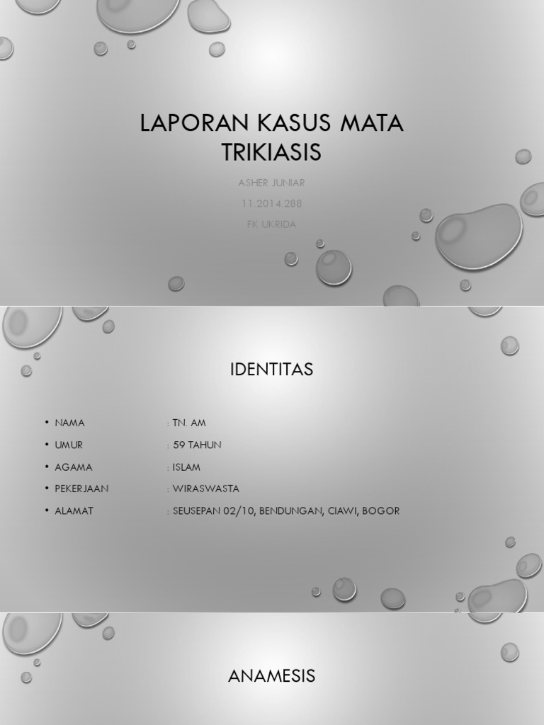 Laporan Kasus Trikiasis | PDF