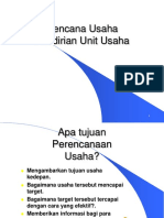 Kisi-Kisi Rencana Usaha