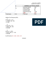 Assets Liabilities and Owners Equity: Ehsan Karim 5819006 Assignment On Chapter 17