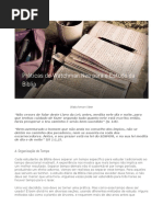 Práticas de Watchman Nee Para o Estudo Da Bíblia