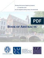 Book of Abstracts - 2015