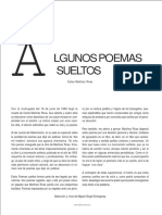 Poemas de Carlos Martínez Rivas