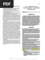 USP 795 Nonsterile Compounding Guidelines | PDF | Prescription Drugs ...