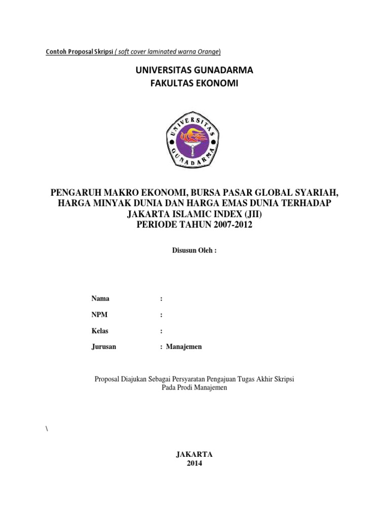 Contoh Proposal Skripsi Manajemen Pemasaran 2012 Sketsa