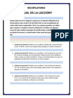 Cual Es La Leccion - Recopilatorio PDF