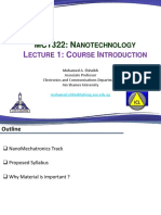 MCT322: N: Ecture Ourse Ntroduction