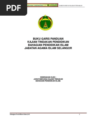 Garis Panduan Kajian Tindakan 2017 Pdf Pdf