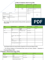 Performance Monitoring (PM) & Compliance Monitoring (CM) : Malaysia (DOE)