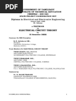 Electrical Circuit Theory