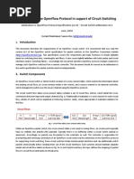 OpenFlow Circuit Switch Specification v0.3