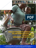 Analisa Pengarusutamaan PSD Dalam Pembangunan Desa Di Kab. Kapuas Hulu, Kalbar 2017