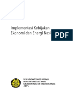 KEI-Implementasi Kebijakan Ekonomi Dan Energi Nasional