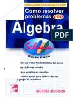 Cómo Resolver Problemas de Álgebra