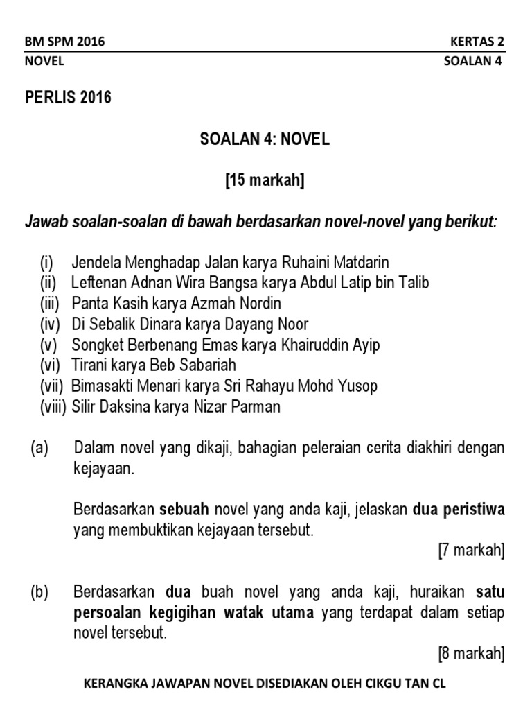 Bm Novel Pdf