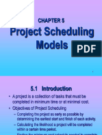 Project Scheduling Models