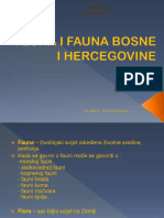 Flora I Fauna Bosne I Hercegovine