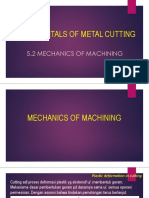 5.2 Mechanics of Machining - Rev