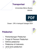 Kuliah 6 Prasarana Transp. Pelabuhan April 2016