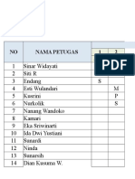 Jadwal Piket Akreditasi