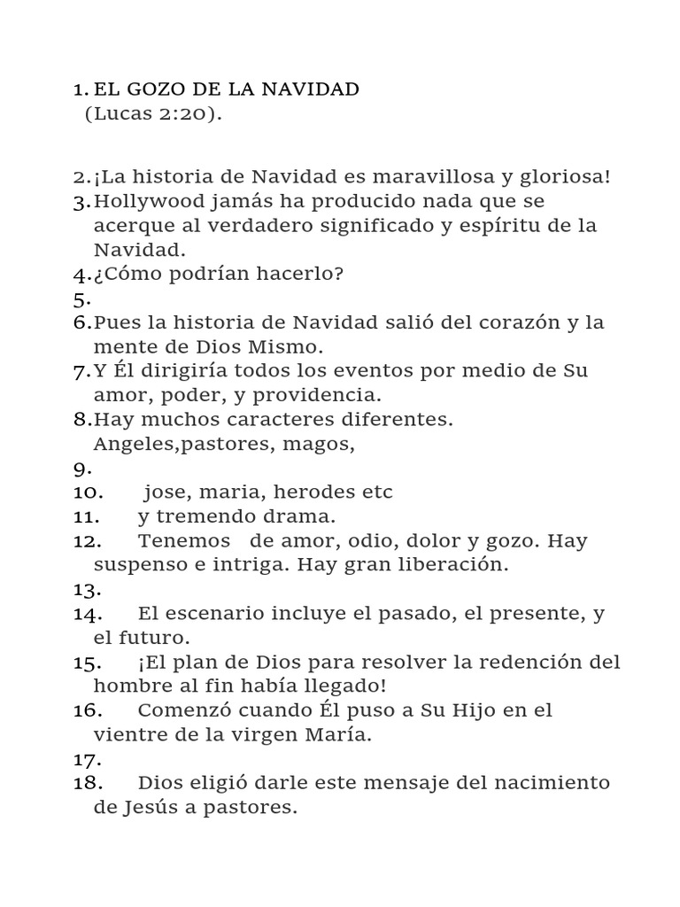 El Verdadero Significado de la Navidad | PDF | Navidad | Dios en el ...