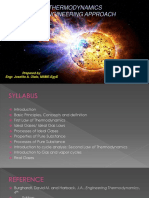 Thermodynamics Lecture - Introduction