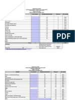 Residential Water System Development Charge Calculation Sheet