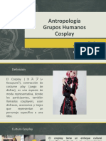 Antropologia Cosplay