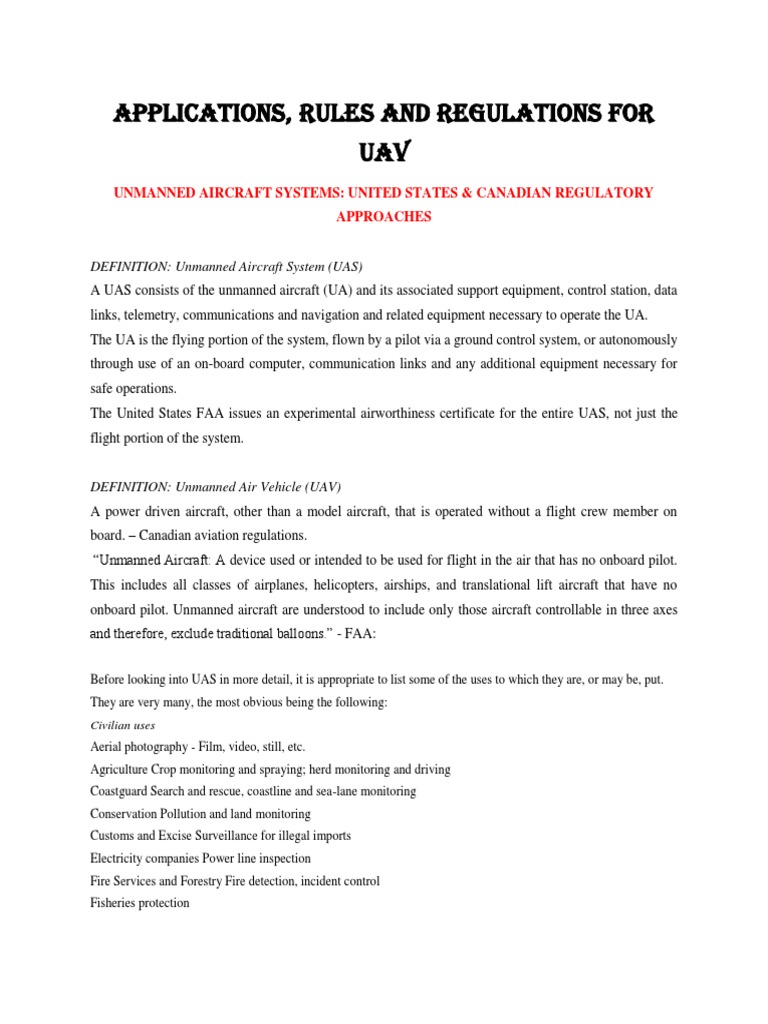 Unmanned Aerial Vehicle Details PDF Unmanned Aerial Vehicle