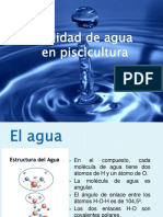 Calidad de Aguas Piscicultura