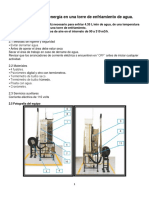 Experimento 4 Balance de M Ye Torre de Enfriamiento