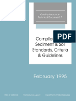 Compilation of Soil and Sediment Standards Criteria and Guidelines. February 1995
