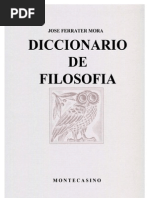 Ferrater Mora - Diccionario de Filosofía, Letra