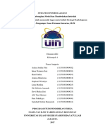 Makalah Strategi Pembelajaran