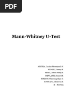Mann Whitney U Test