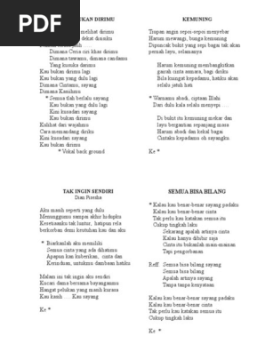Koleksi Lagu Pdf