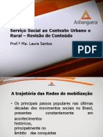 REVISAO DE CONTEUDO SERVIÇO SOCIAL CONTEXTO URBANO AULA 9 Slide 1.pdf