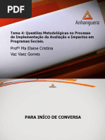 VA Monitoramento e Avaliacao Em Servico Social Aula 4 Tema 4
