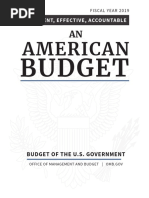 Read President Trump's Fiscal Year 2019 Budget