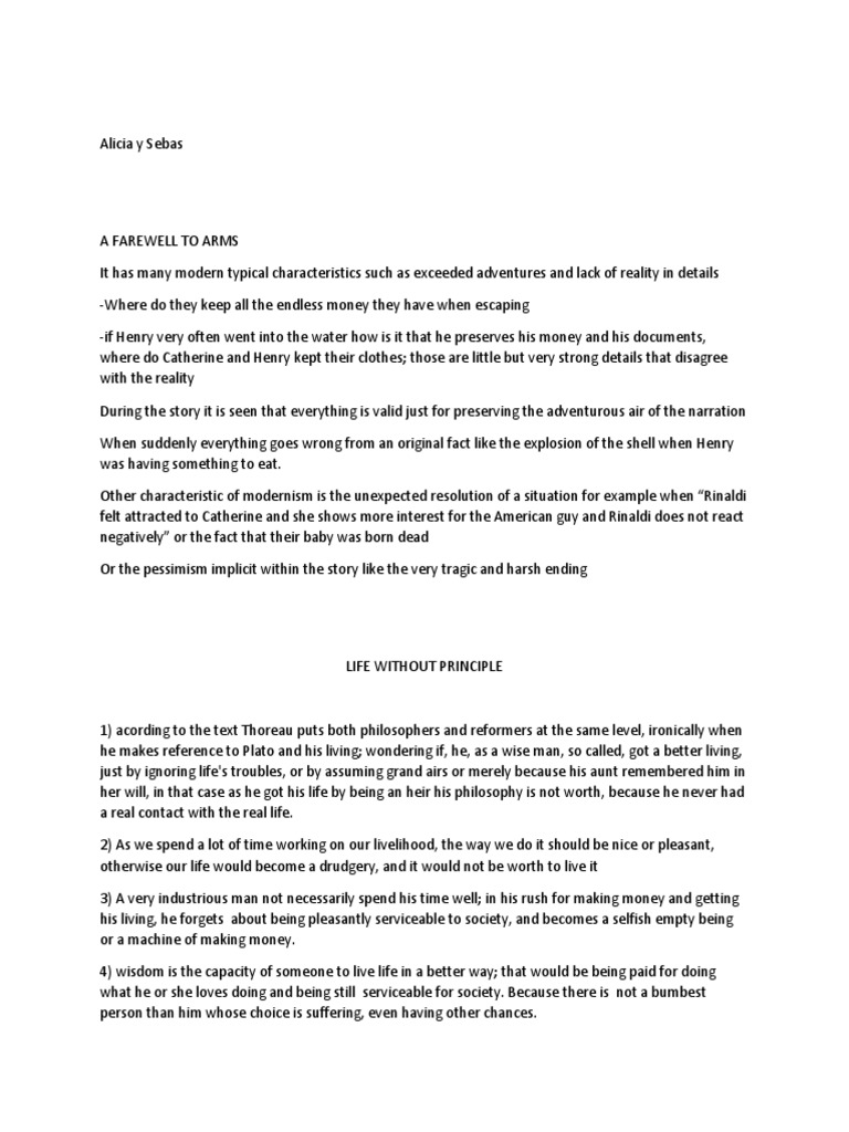 An Analysis of Modernist Themes and Characteristics in Ernest Hemingway