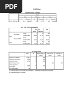 UJI Fisher: Case Processing Summary