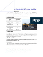 Polyacrylamide for Coal Washing: An Effective Flocculant