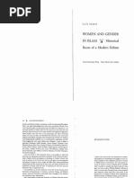 Leila Ahmed Women & Gender | PDF