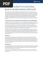 6465 Certifying Surface Pro 4 and Surface Book As Standard Devices at Microsoft TCS